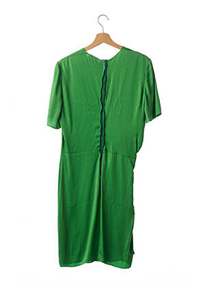 Rochie midi închidere cu fermoar la spate verde LANVIN femeie