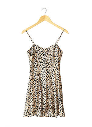 Rochie scurtă bej STOCKHOLM ATELIER femeie