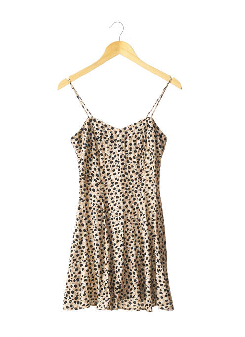 Rochie scurtă bej STOCKHOLM ATELIER femeie