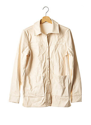 Geci din piele ecologică bej NA-KD femeie