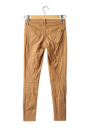 Pantalon slim talie joasă talie joasă maro MASSIMO DUTTI femeie