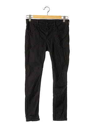 Pantalon slim talie joasă talie joasă negru REIKO femeie