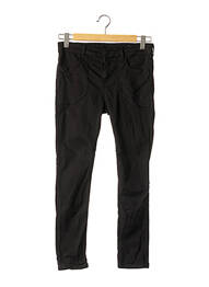 Pantalon slim talie joasă talie joasă negru REIKO femeie