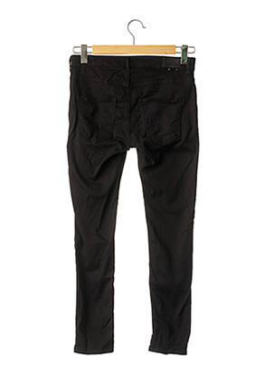 Pantalon slim talie joasă talie joasă negru REIKO femeie