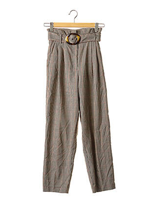 Pantalon 7/8 talie înaltă talie înaltă negru MANGO femeie