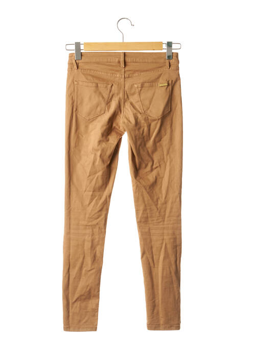 Pantalon slim maro MASSIMO DUTTI femeie