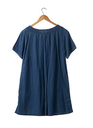 Rochie scurtă mâneci scurte mâneci scurte albastru ACNE STUDIOS femeie