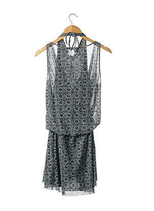 Rochie midi imprimeu fantezie fără mâneci verde LIU JO femeie