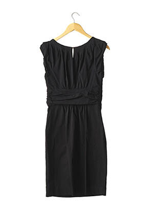 Rochie midi mâneci scurte mâneci scurte negru DIANE VON FURSTENBERG femeie