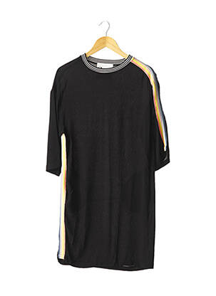 Rochie midi țesătură crep negru 8PM femeie