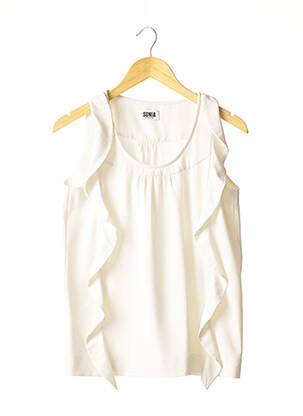 Top alb SONIA RYKIEL femeie