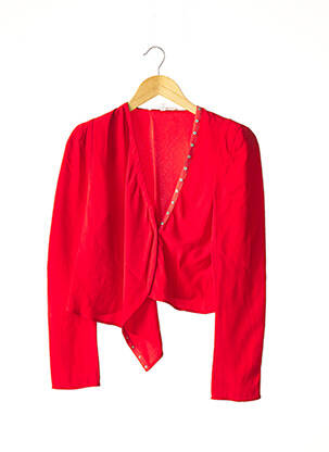 Vestă cu mâneci lungi roșu VANESSA BRUNO femeie