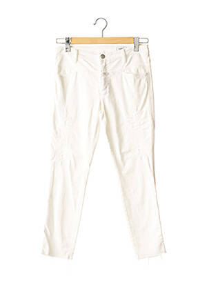 Pantalon slim alb CLOSED femeie