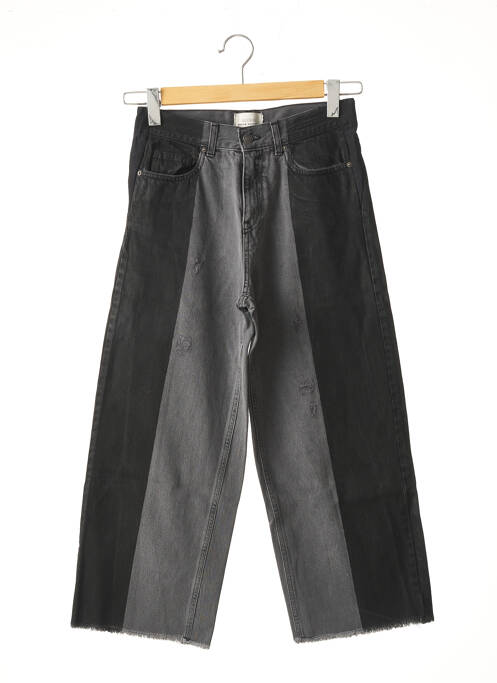 Blugi cu croială largă negru VICCIO BARCELONA femeie