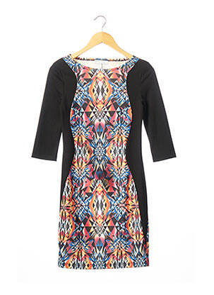 Rochie midi negru SUITE BLANCO femeie