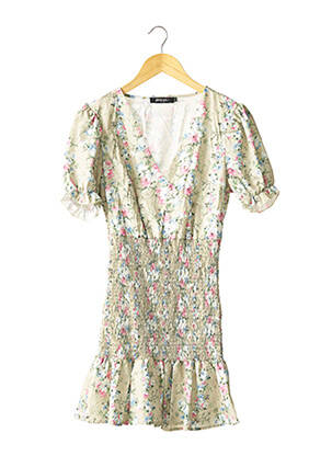 Rochie scurtă croială cambrată verde NASTY GAL femeie
