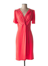 Rochie midi croială cambrată portocaliu LA FEE MARABOUTEE femme