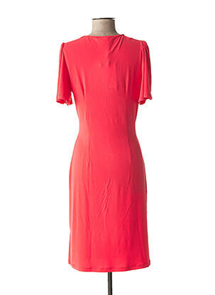 Rochie midi croială cambrată portocaliu LA FEE MARABOUTEE femeie