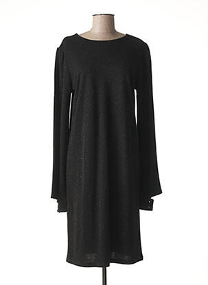 Rochie midi mâneci lungi mâneci lungi negru LA FEE MARABOUTEE femeie