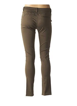 Pantalon slim talie joasă talie joasă verde ZAPA femeie