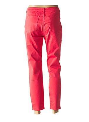 Pantalon 7/8 elasticitate talie joasă roșu ZAPA femeie