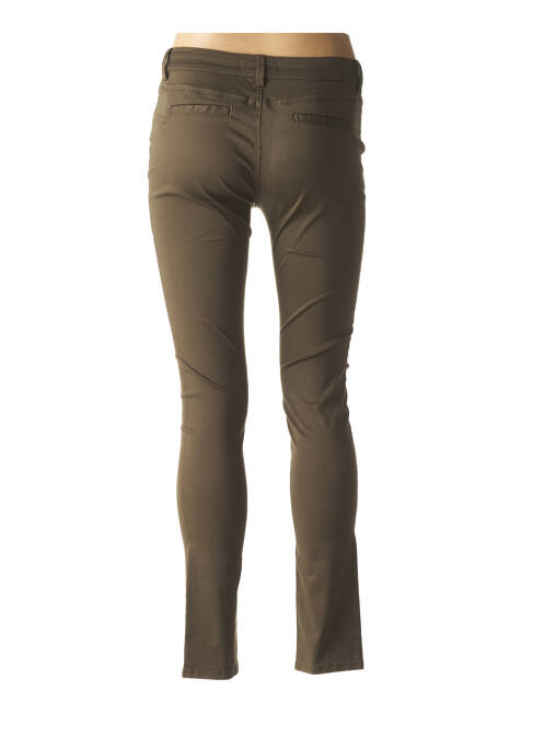 Pantalon slim verde ZAPA femeie