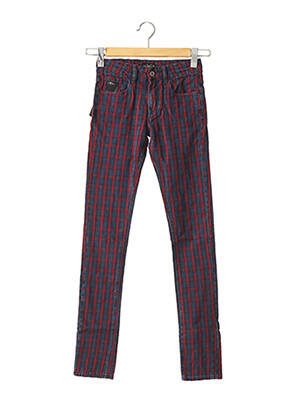 Pantalon slim talie joasă talie joasă roșu APRIL 77 femeie