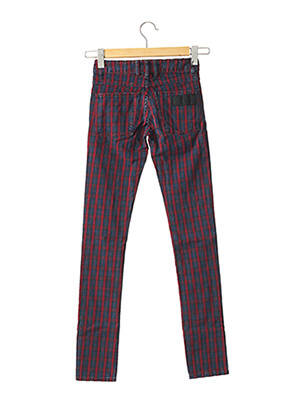 Pantalon slim talie joasă talie joasă roșu APRIL 77 femeie