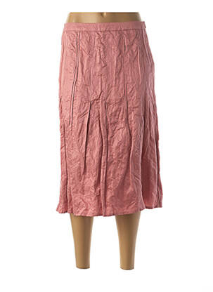 Fustă midi roz APRIORI femeie