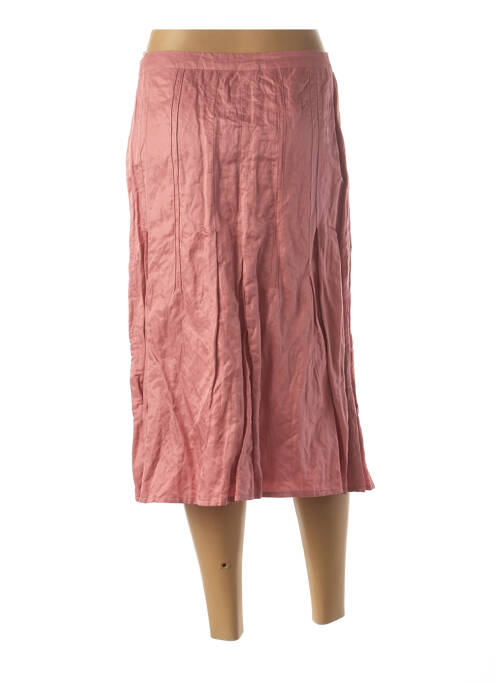 Fustă midi roz APRIORI femeie