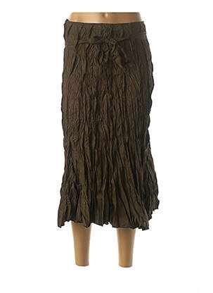 Fustă midi verde FRANSTYLE femeie