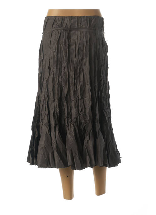 Fustă midi gri FRANSTYLE femeie