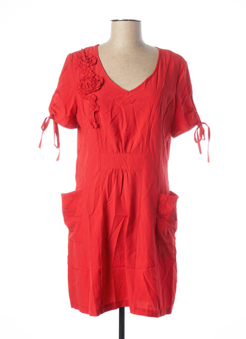 Rochie midi roșu GLAMZ femeie