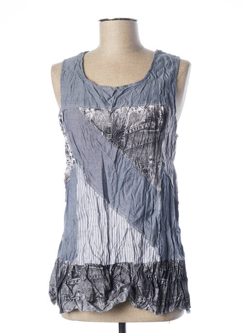 Top albastru GLAMZ femeie