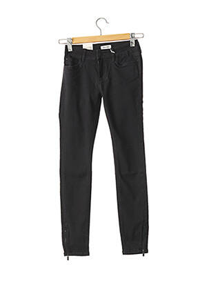Blugi skinny elasticitate talie joasă negru TIMEZONE femeie