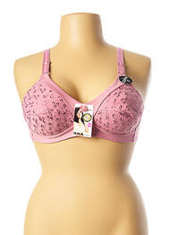 Sutien fără armatură fără armatură roz ROSA JUNIO femme