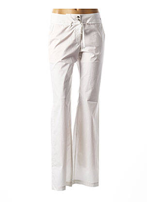 Pantalon drept alb AIRFIELD femeie