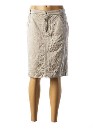 Fustă midi gri FABER femeie