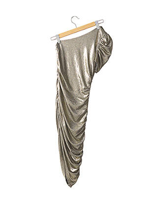 Rochie midi fără mâneci fără mâneci bej HOUSE OF HARLOW femeie
