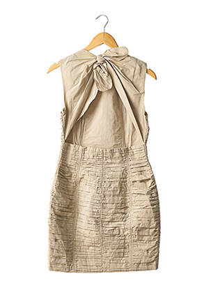Rochie scurtă fără mâneci fără mâneci bej CARVEN femeie