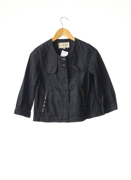 Jachetă de blugi albastru BURBERRY fată