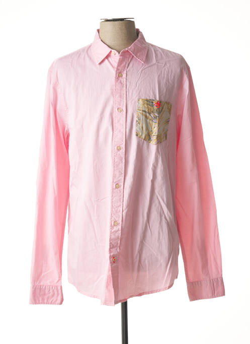 Cămașă cu mâneci lungi roz #RED/LEGEND bărbat