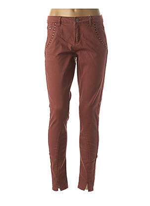 Blugi cu croială slim maro CREAM femeie