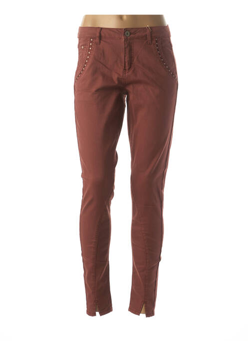 Blugi cu croială slim maro CREAM femeie