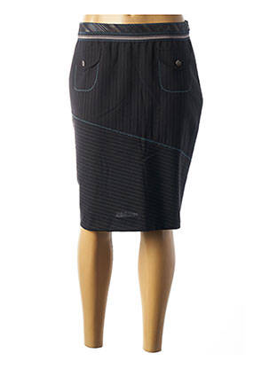 Fustă midi negru BLEU BLANC ROUGE femeie