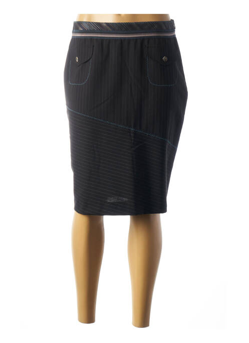 Fustă midi negru BLEU BLANC ROUGE femeie