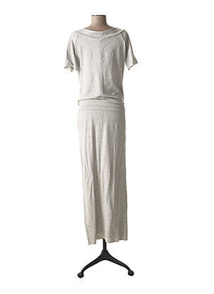 Rochie de maternitate elasticitate gri 9 FASHION femeie