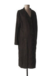 Rochie de maternitate elasticitate maro FRAGILE femme