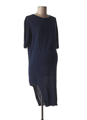 Rochie de maternitate elasticitate albastru MENONOVE femeie