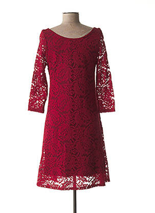 Rochie de maternitate căptușeală roșu NINA BELLY femeie
